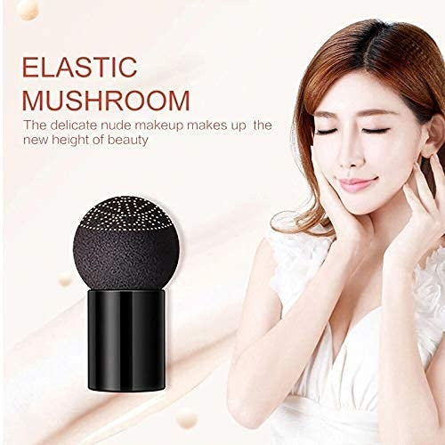Sunisa 3 in 1 CC and BB Water Proof Foundation Concealer Cream with Air Cushion Mushroom